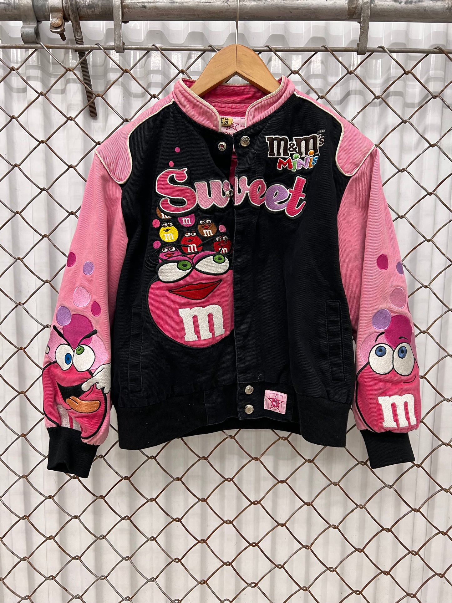 Vintage y2k NASCAR M&Ms Jeff Hamilton Jacket