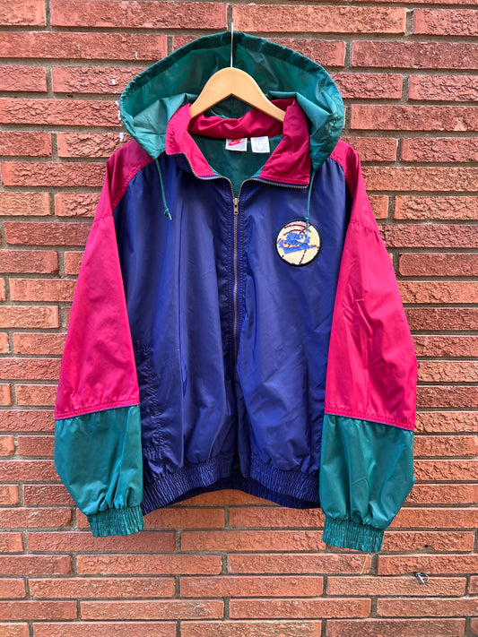 Vintage 90s Nike Respect The Game Windbreaker Jacket