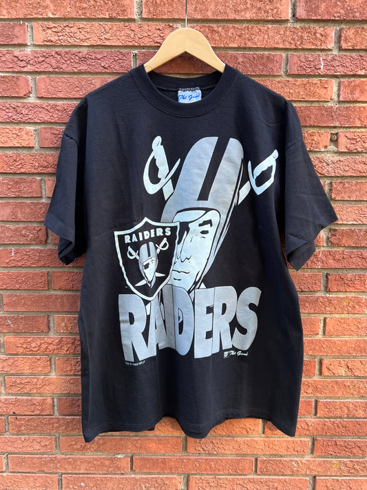Vintage NFL 1993 Los Angeles Raiders The Game Shirt