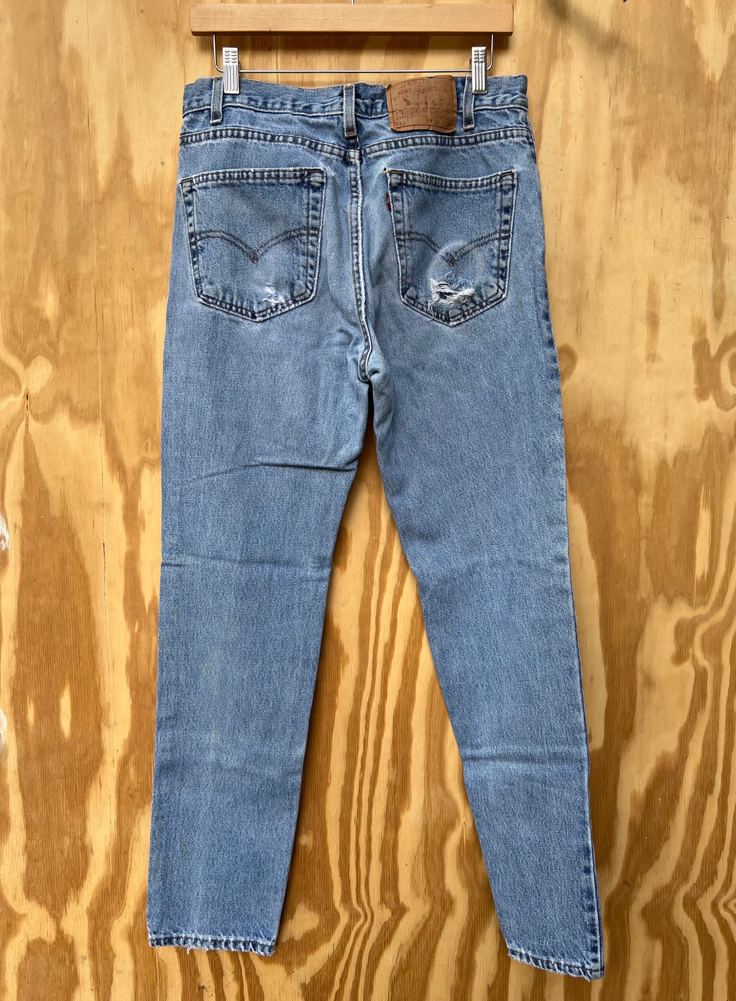 Vintage 90s 512 Levi’s Denim Jeans Tapered fit 31x30