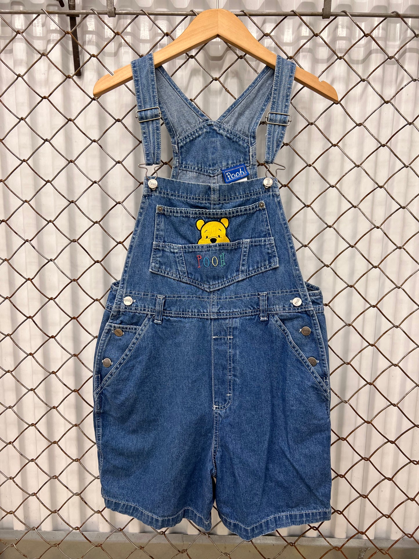 Vintage 90s Disney Winnie The Pooh Overalls
