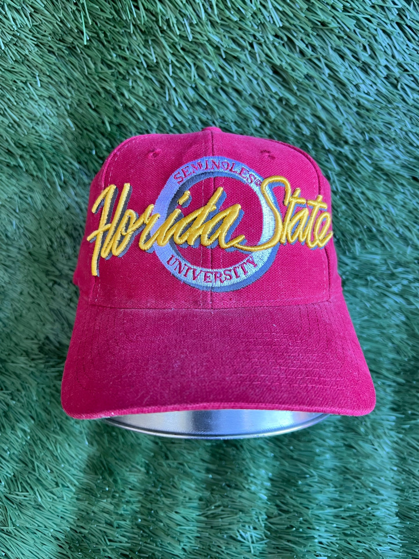 Vintage 90s FSU The Game Snap Back Hat