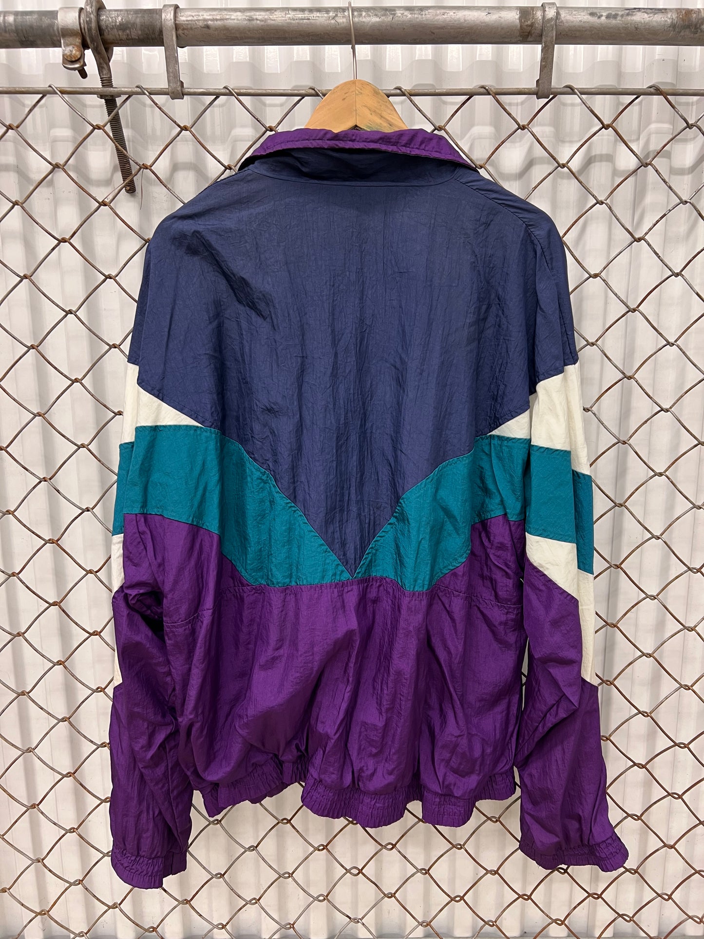 Vintage 90s Bill Blass Windbreaker Jacket