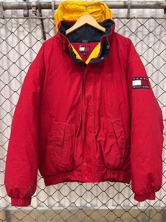 Vintage 90s Tommy Hilfiger Puffer Coat