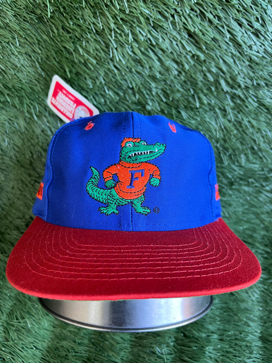 Vintage 90s University of Florida Logo 7 Snap Back Hat