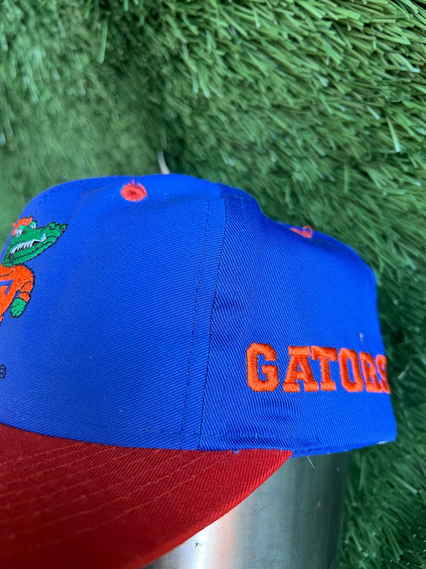 Vintage 90s University of Florida Logo 7 Snap Back Hat
