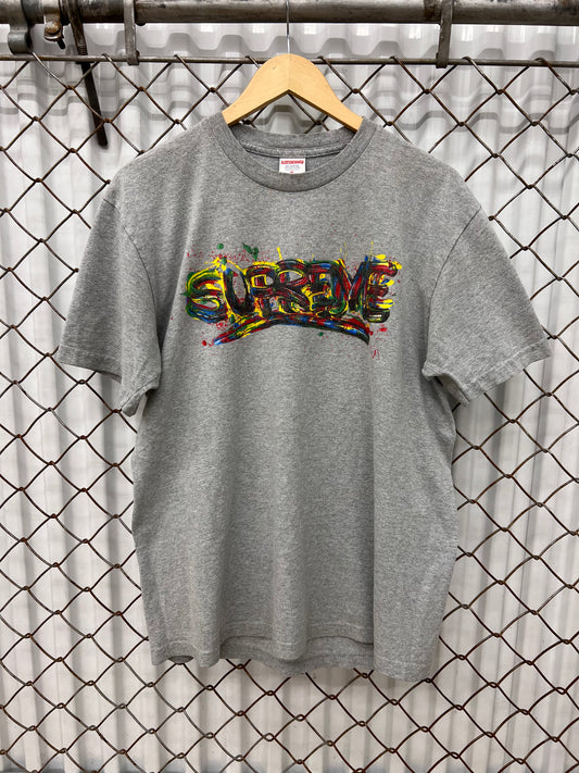 2020 Supreme Paint Logo Shirt