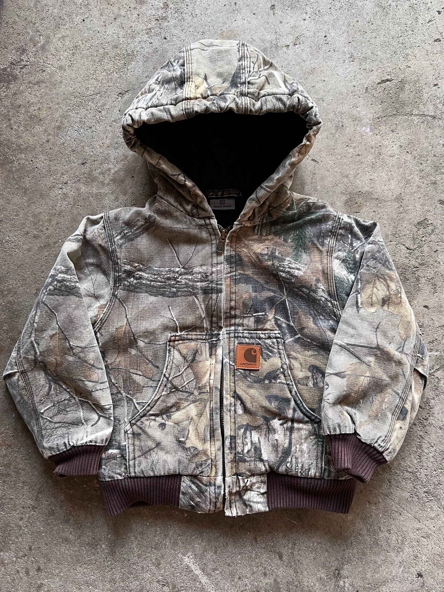 Kids Carhartt Realtree Camouflage Jacket