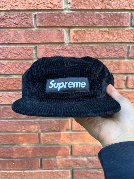 FW25 Supreme Camp Corduroy 5 Panel Hat