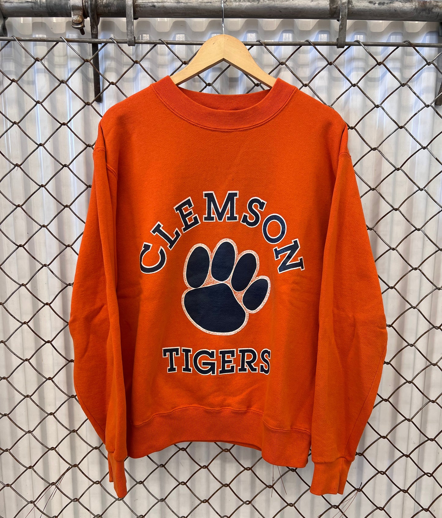Vintage 80s Clemson University Sweatshirt