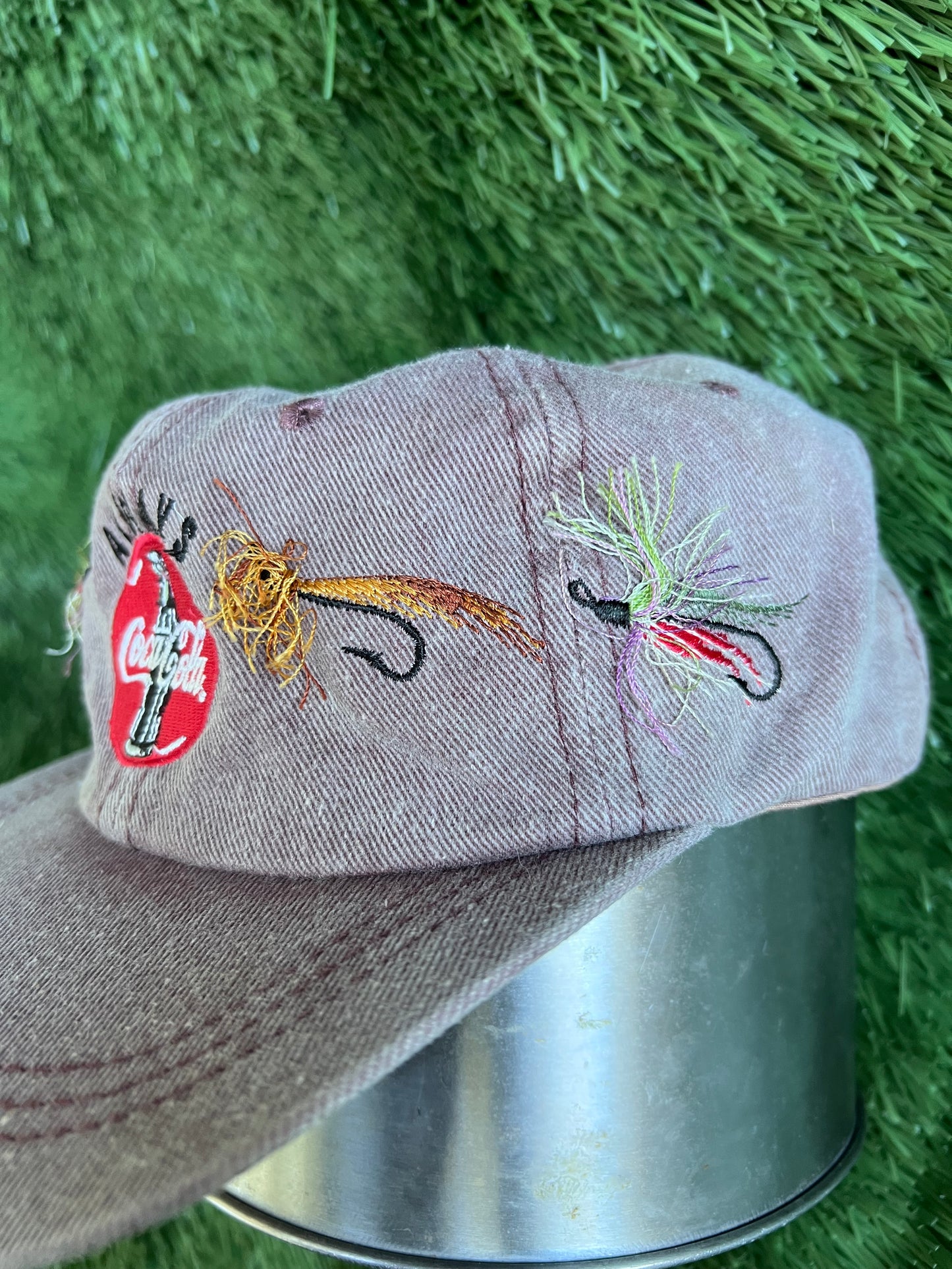 Vintage 90s Coca Cola Strap Back Hat
