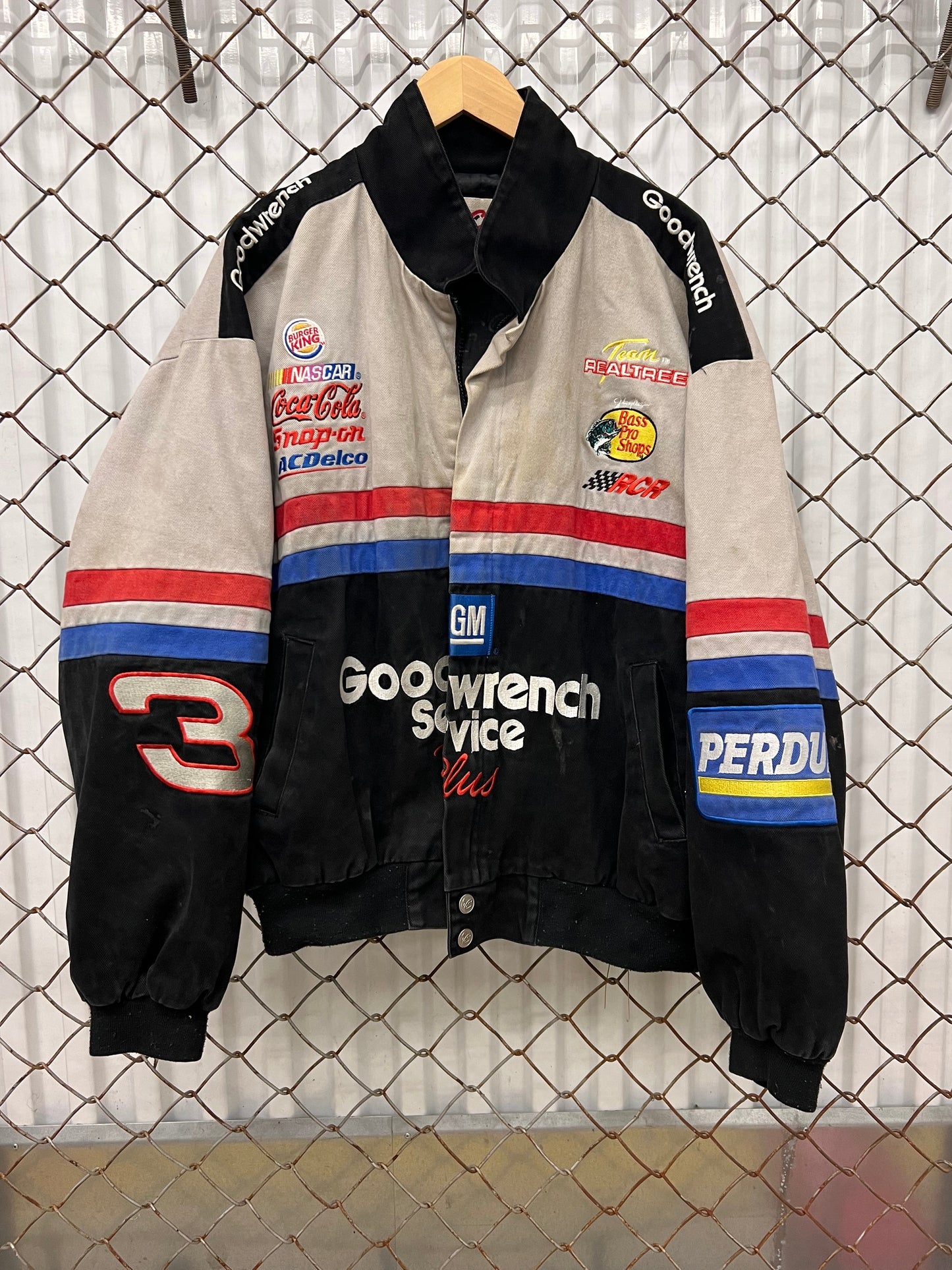 Vintage 90s Dale Earnhardt NASCAR Jacket