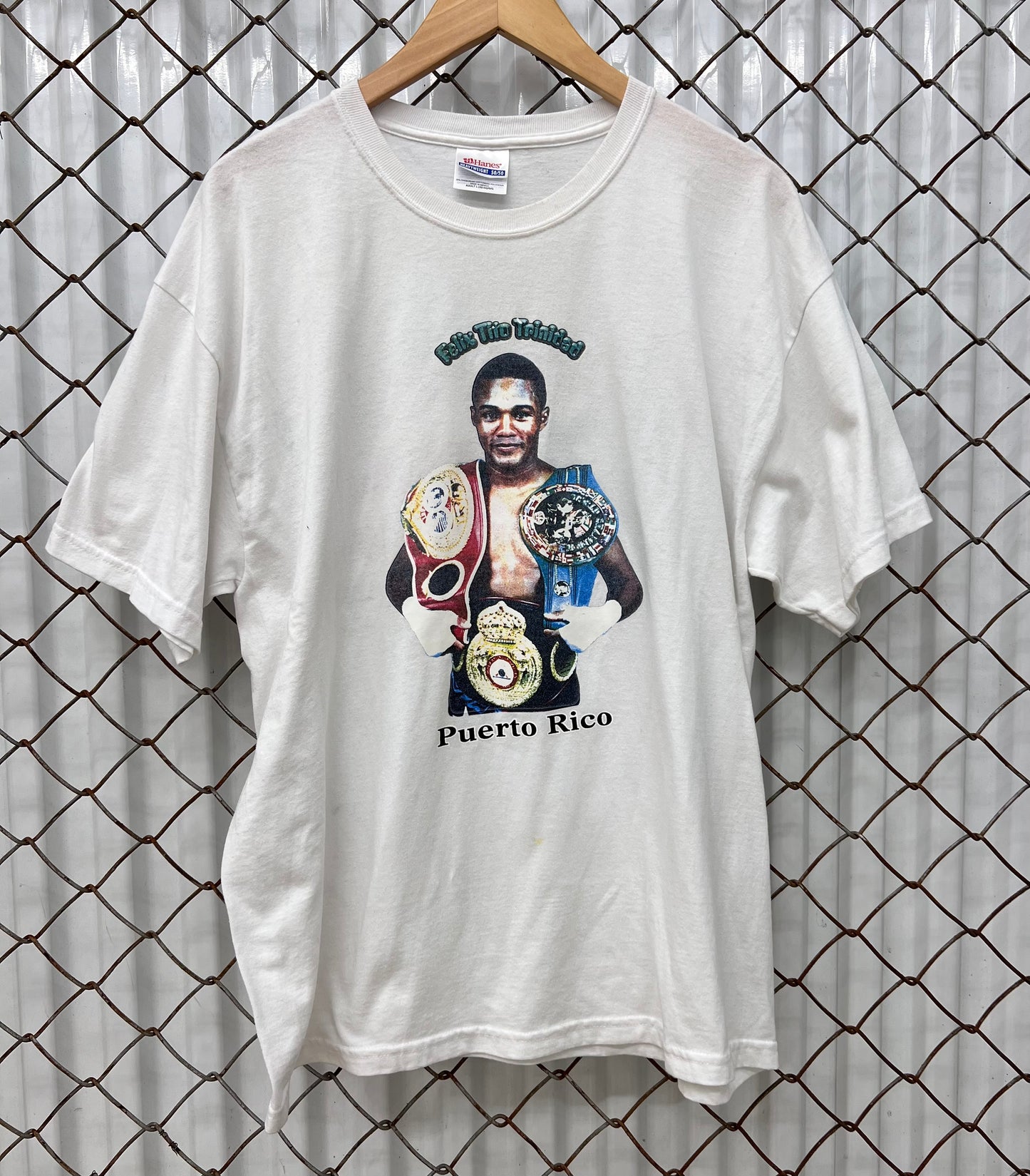 Vintage 2000s Felix Trinidad Boxing Shirt