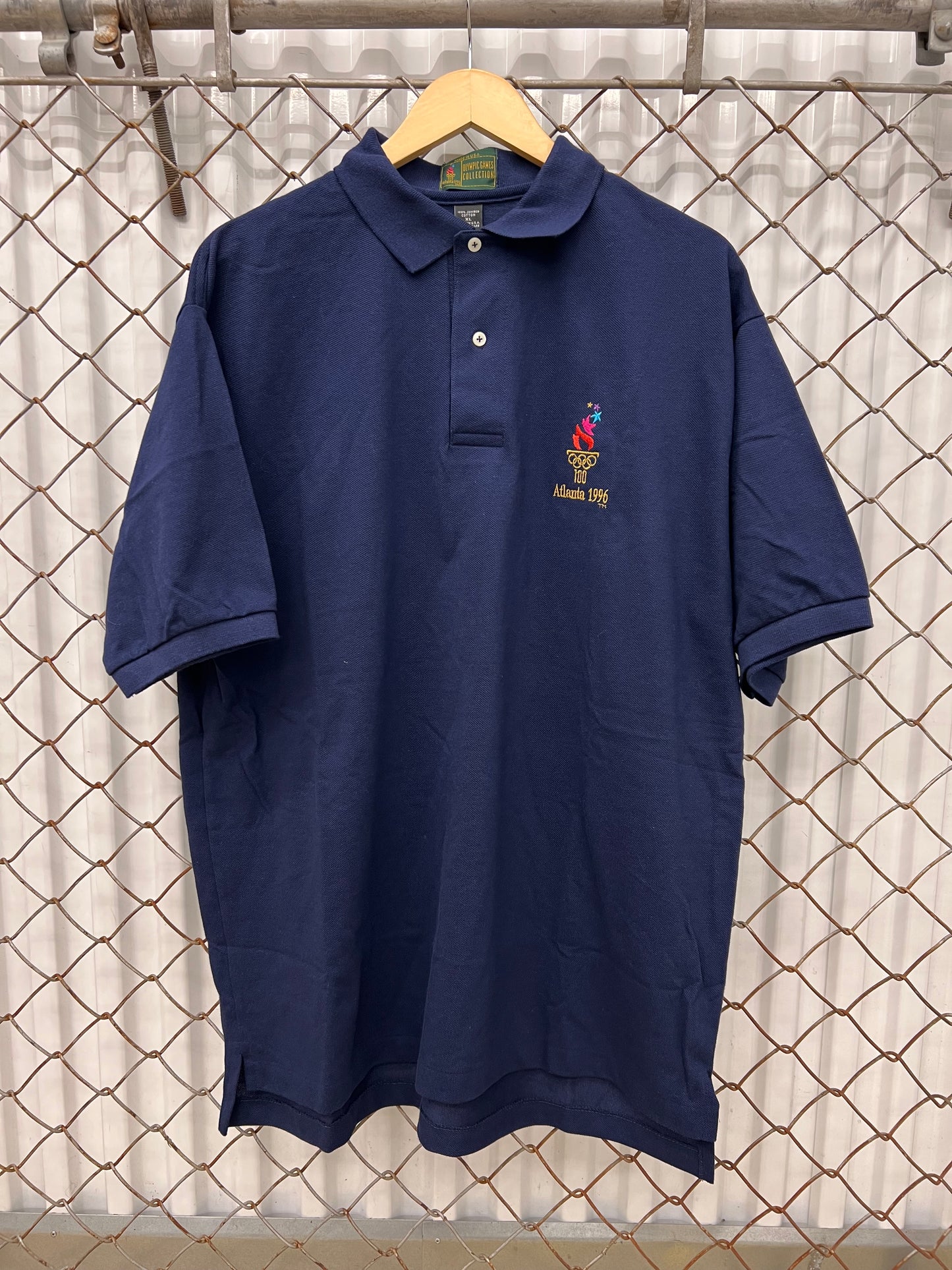 Vintage 1996 Olympics Hanes Polo Shirt