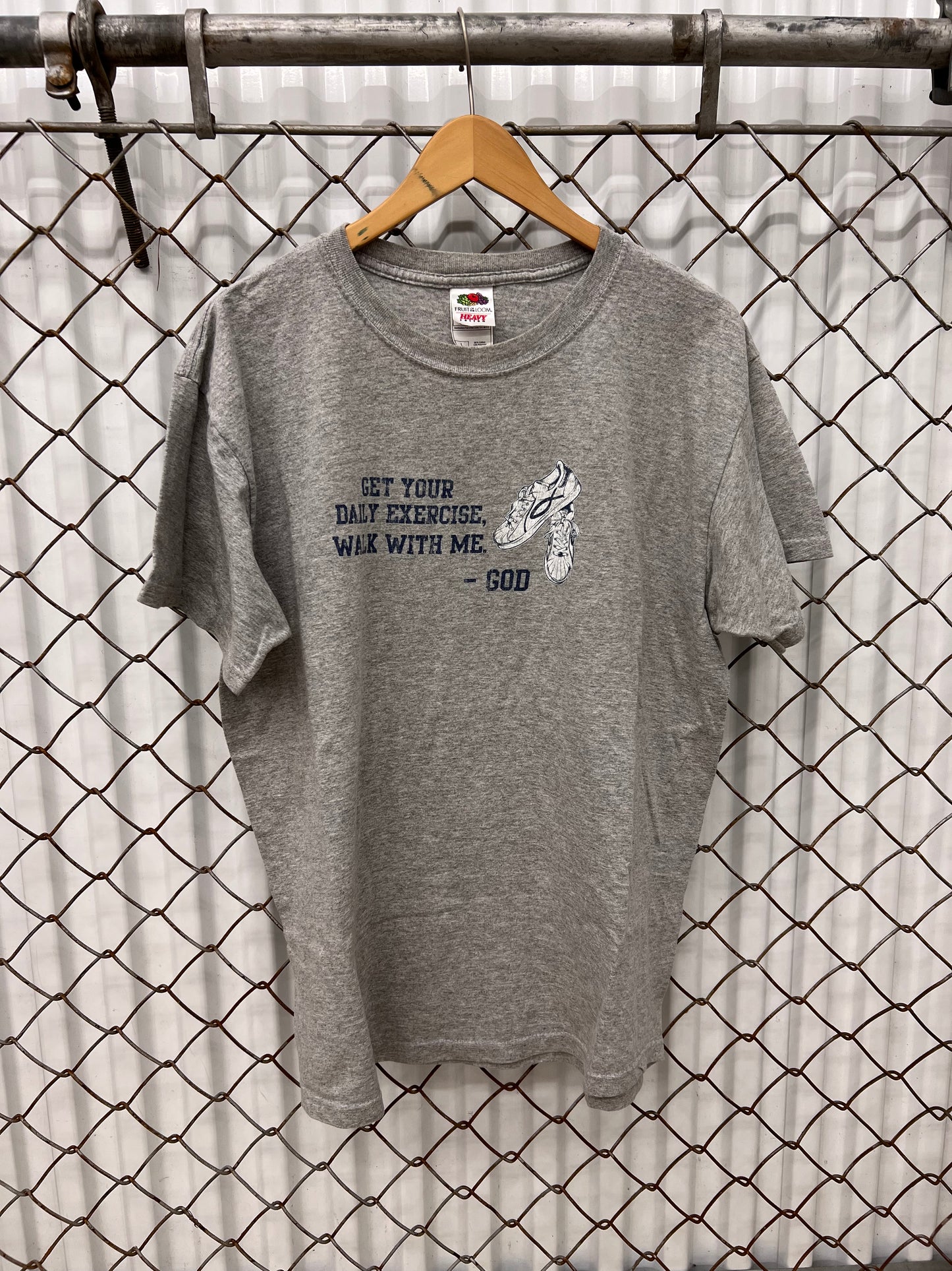 Vintage 90s Walk With God Jesus Shirt