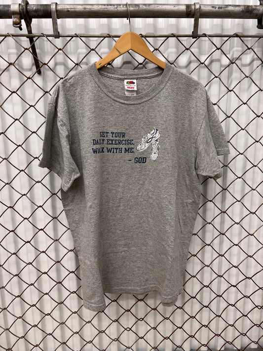 Vintage 90s Walk With God Jesus Shirt