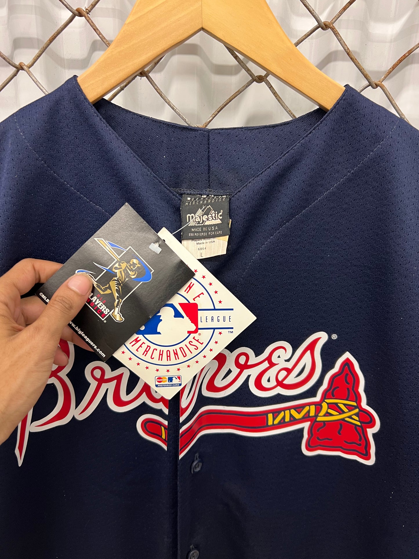 Vintage 90s John Rocker Atlanta Braves Jersey