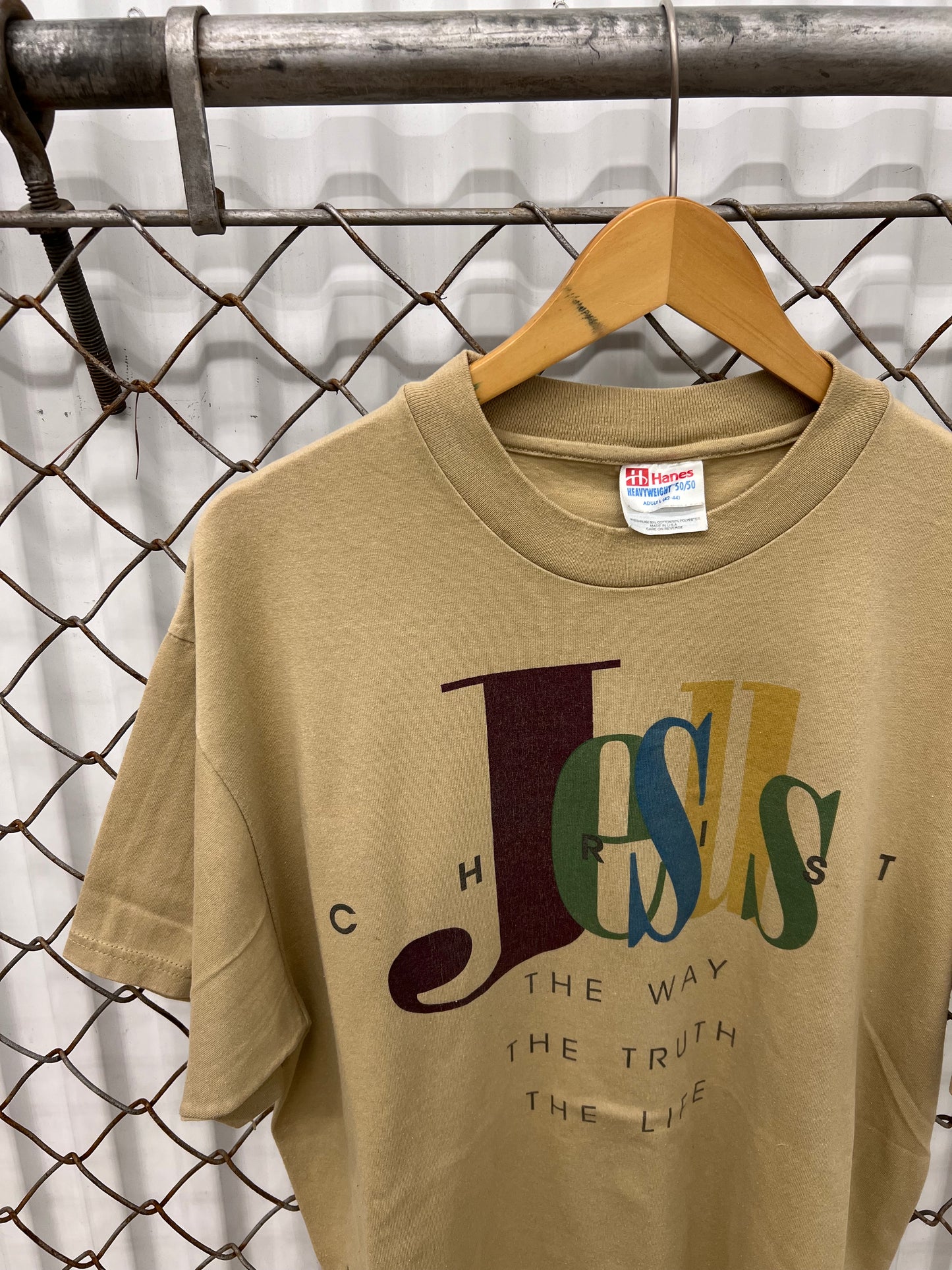 Vintage 90s GUESS Jesus Theme Shirt