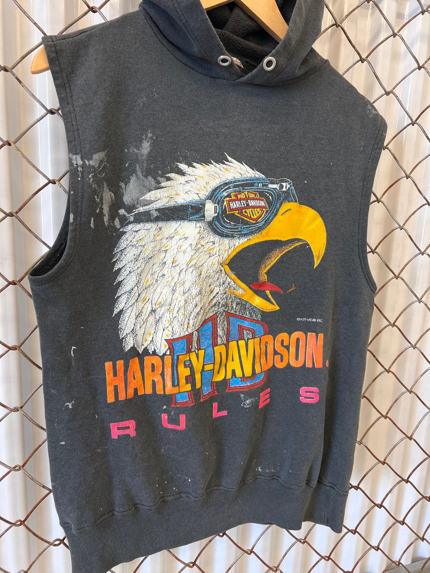 Vintage 80s Harley Davidson Hoodie