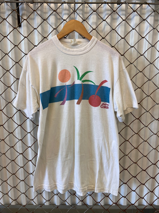 Vintage 80's Cherry Coke Single Stitch Shirt