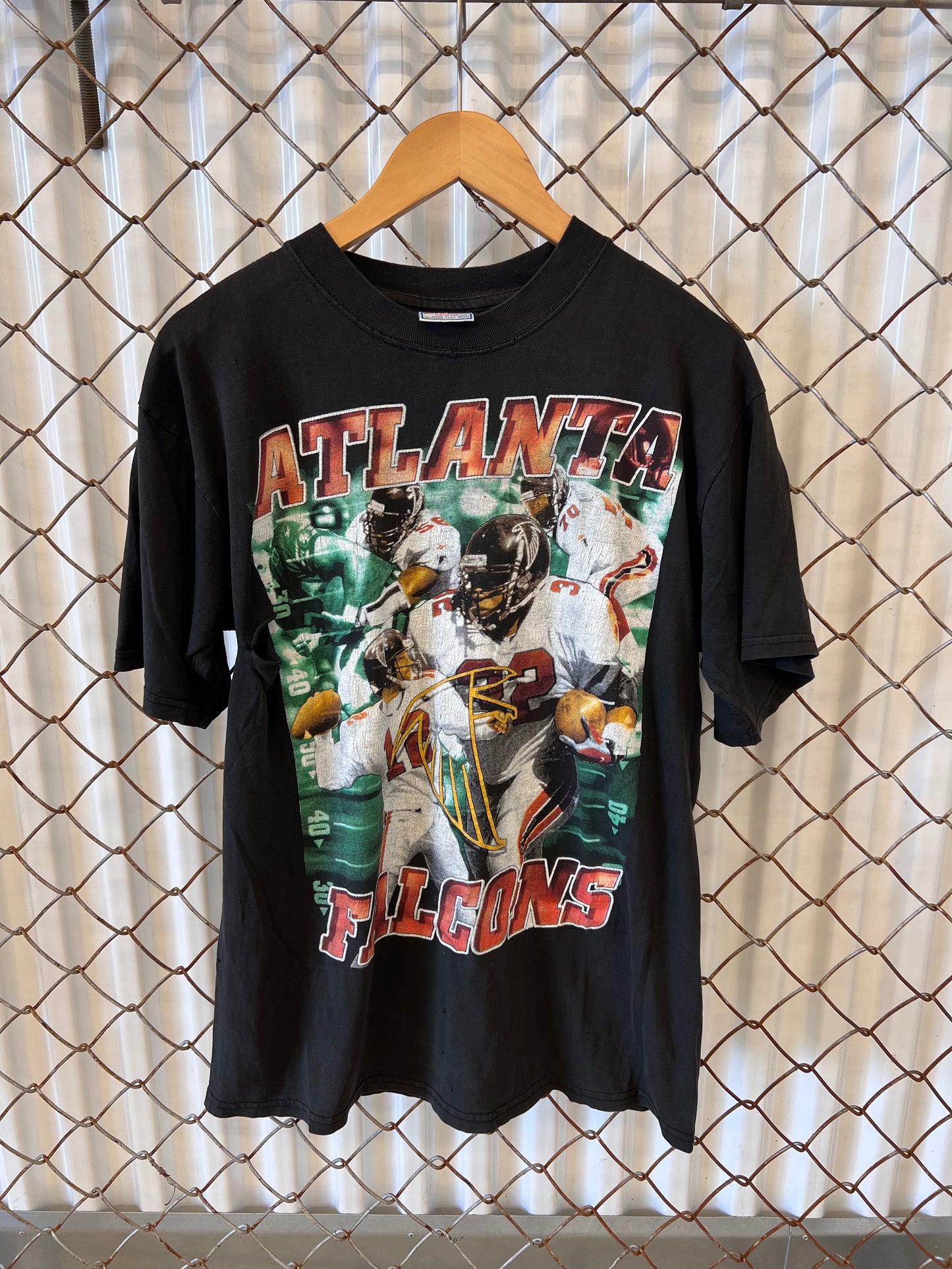 Vintage 90's Atlanta Falcon Rap Tee Bootleg