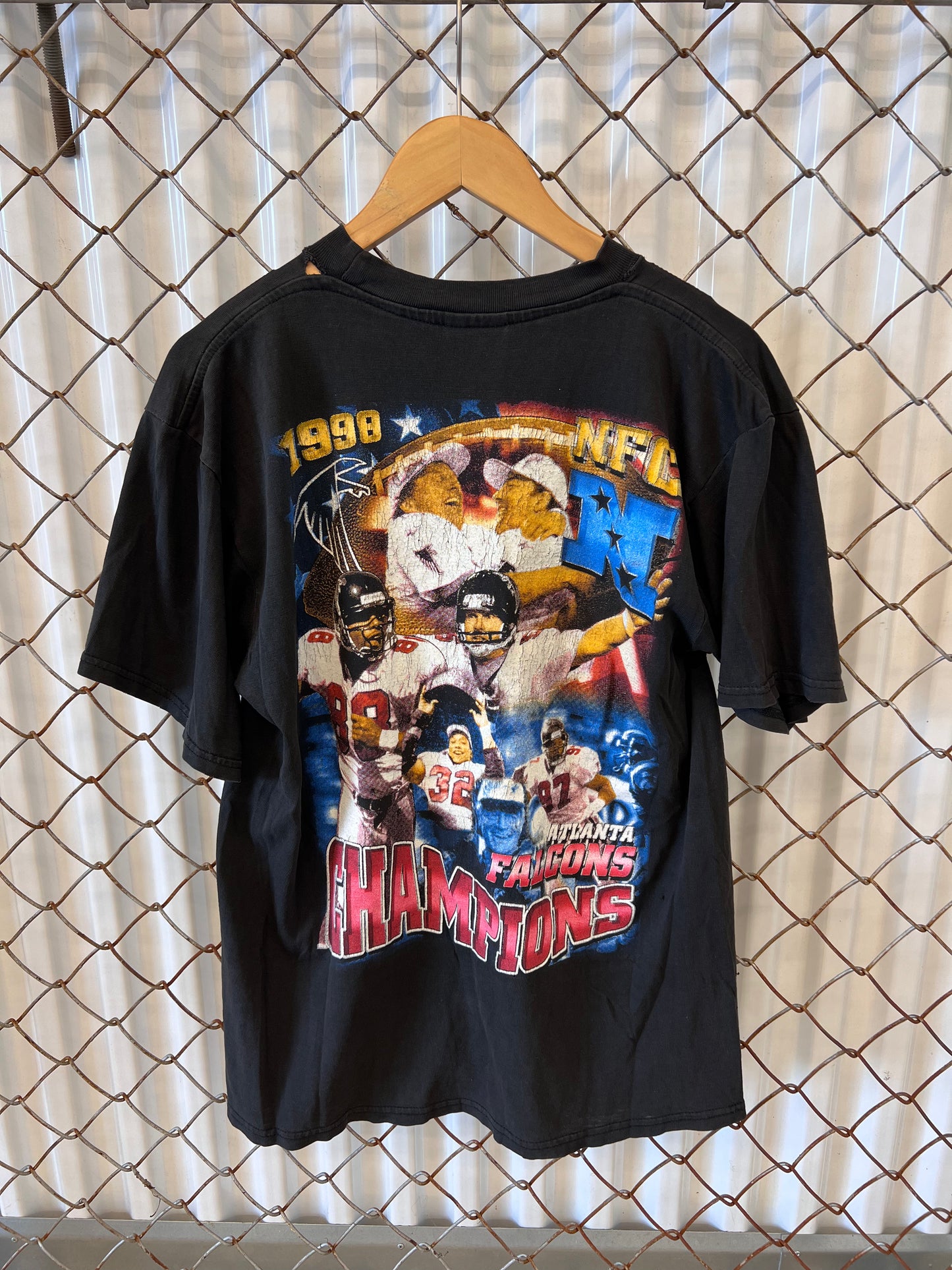 Vintage 90's Atlanta Falcon Rap Tee Bootleg
