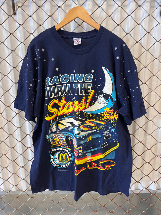 Vintage 1997 Bill Elliot Nascar McDonalds Shirt