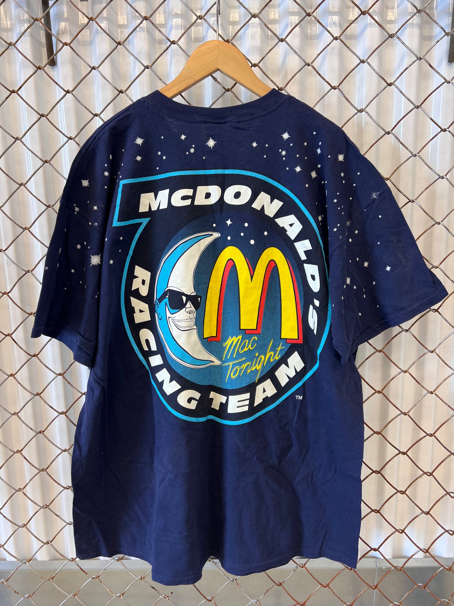 Vintage 1997 Bill Elliot Nascar McDonalds Shirt