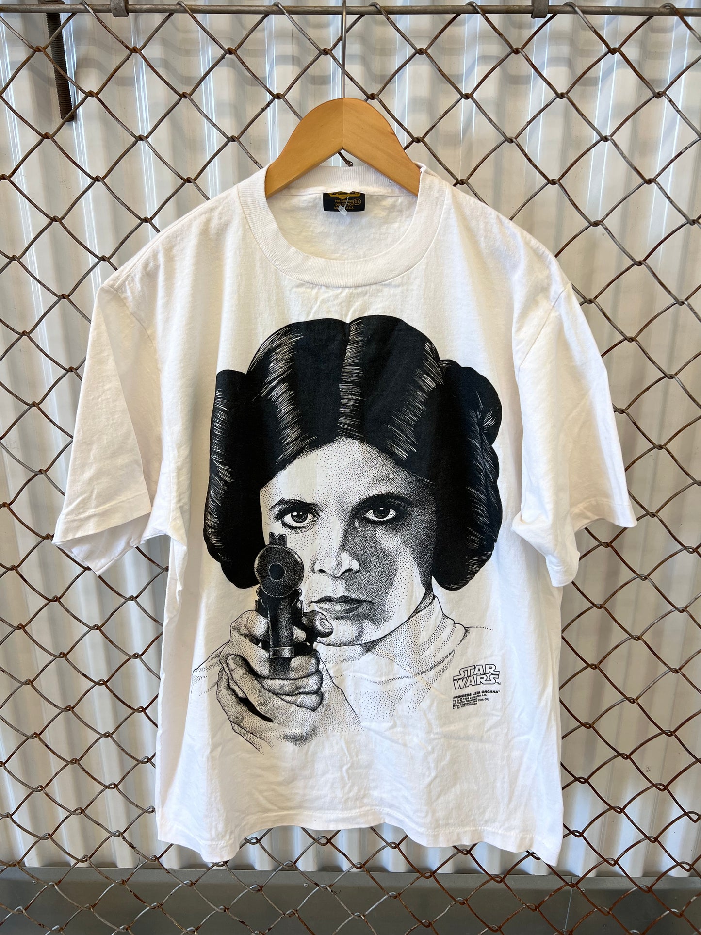 Vintage 1995 Princess Leia Organa Star Wars Single Stitch Shirt