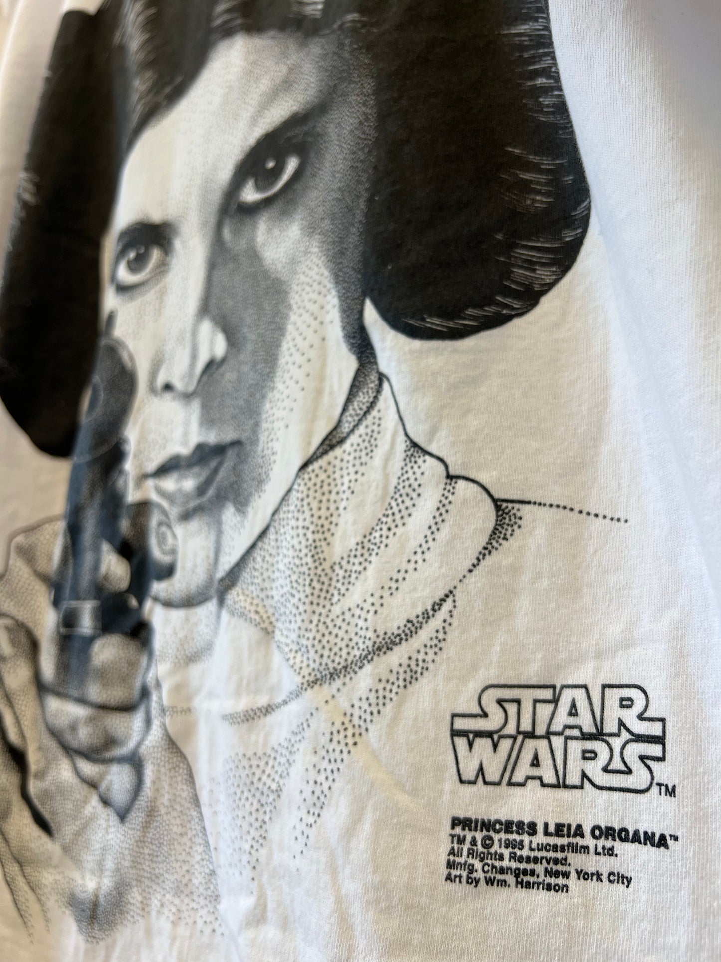 Vintage 1995 Princess Leia Organa Star Wars Single Stitch Shirt
