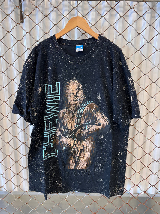 Vintage 90's Star Wars Chewbacca Disney AOP Shirt