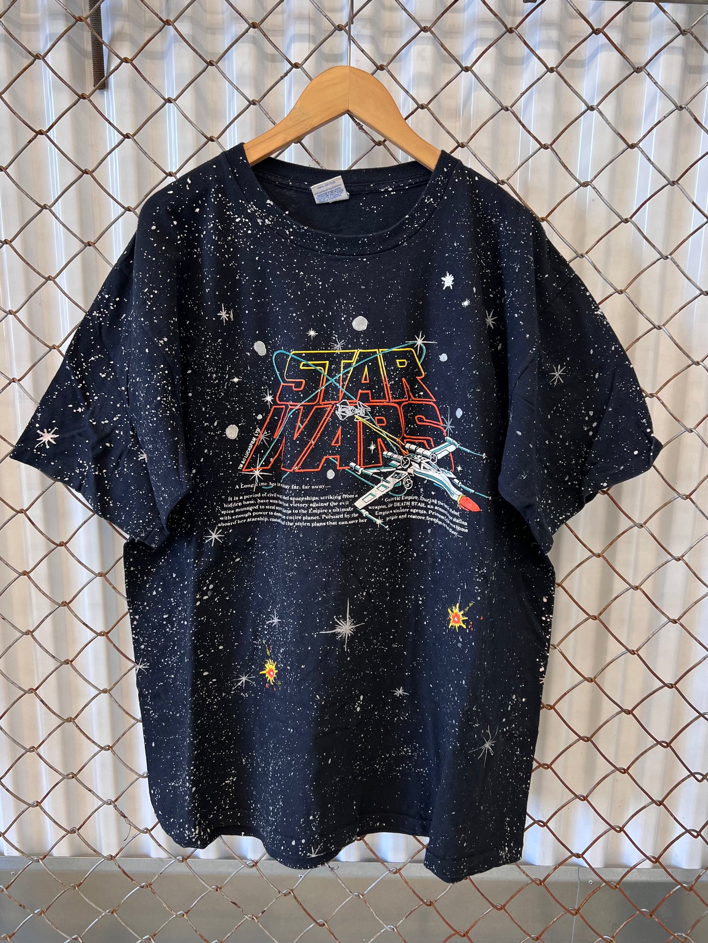 Vintage 90's Star Wars Disney AOP Shirt