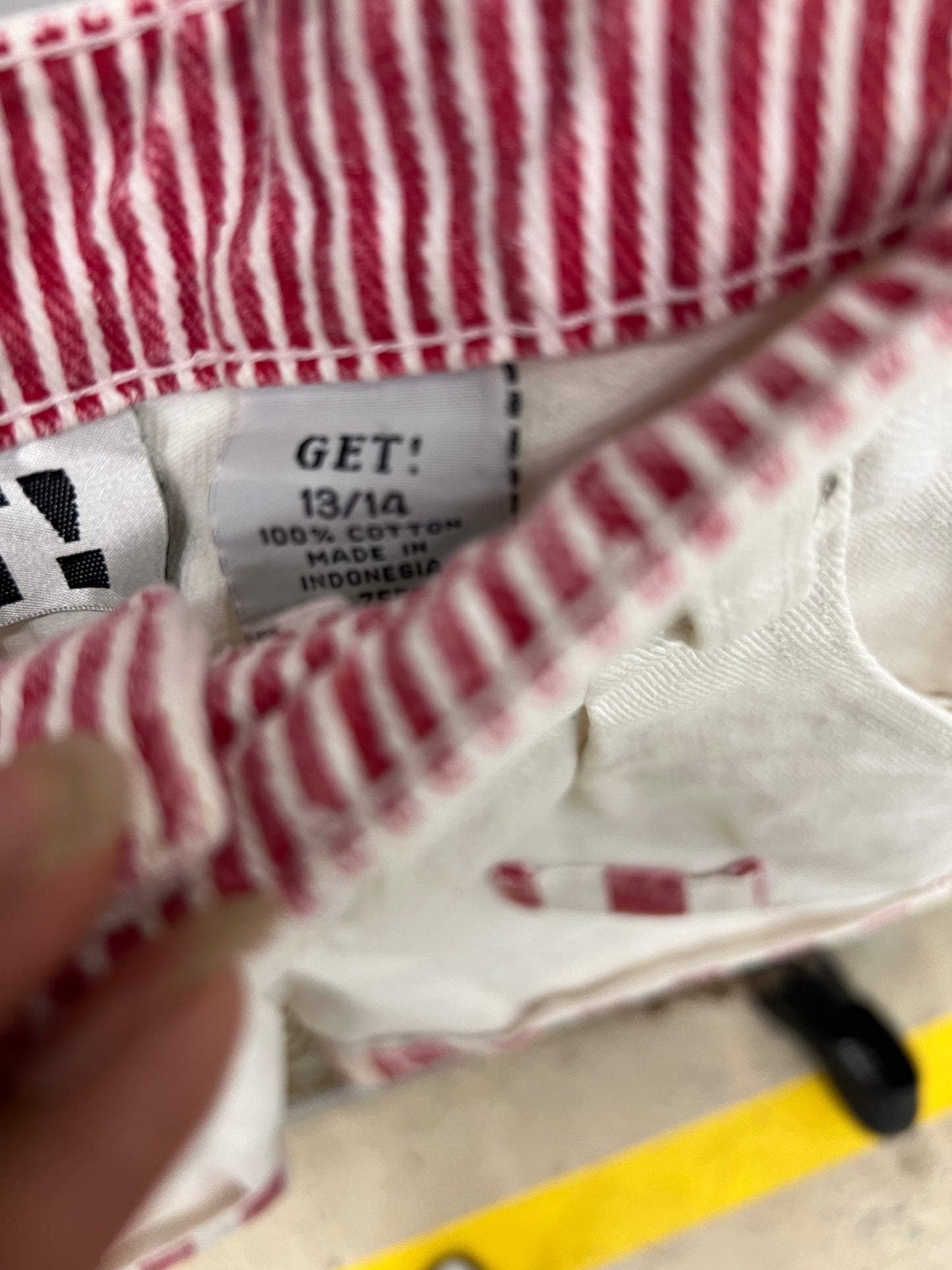 Vintage 90's Get Vertical Denim Shorts