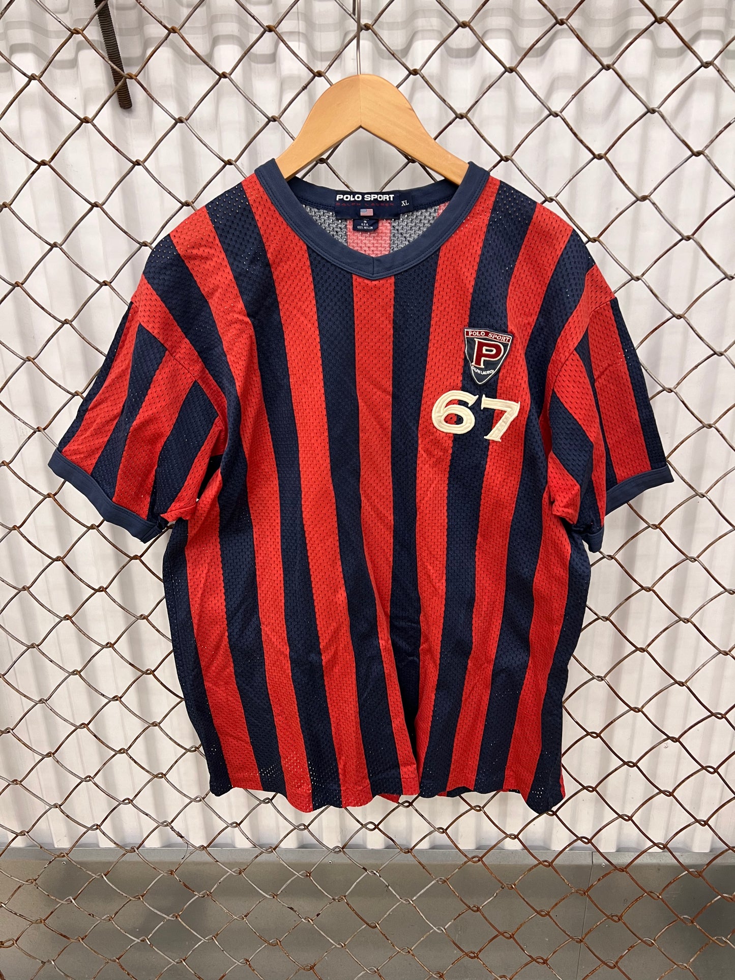 Vintage 90's Polo Sport Soccer Jersey