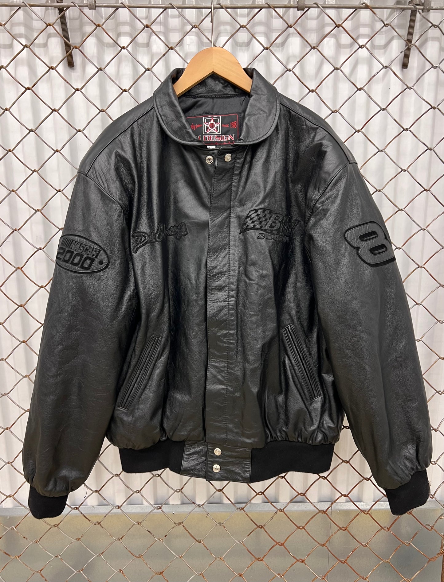 Vintage 2000's Jeff Hamilton Dale Jr NASCAR Jacket