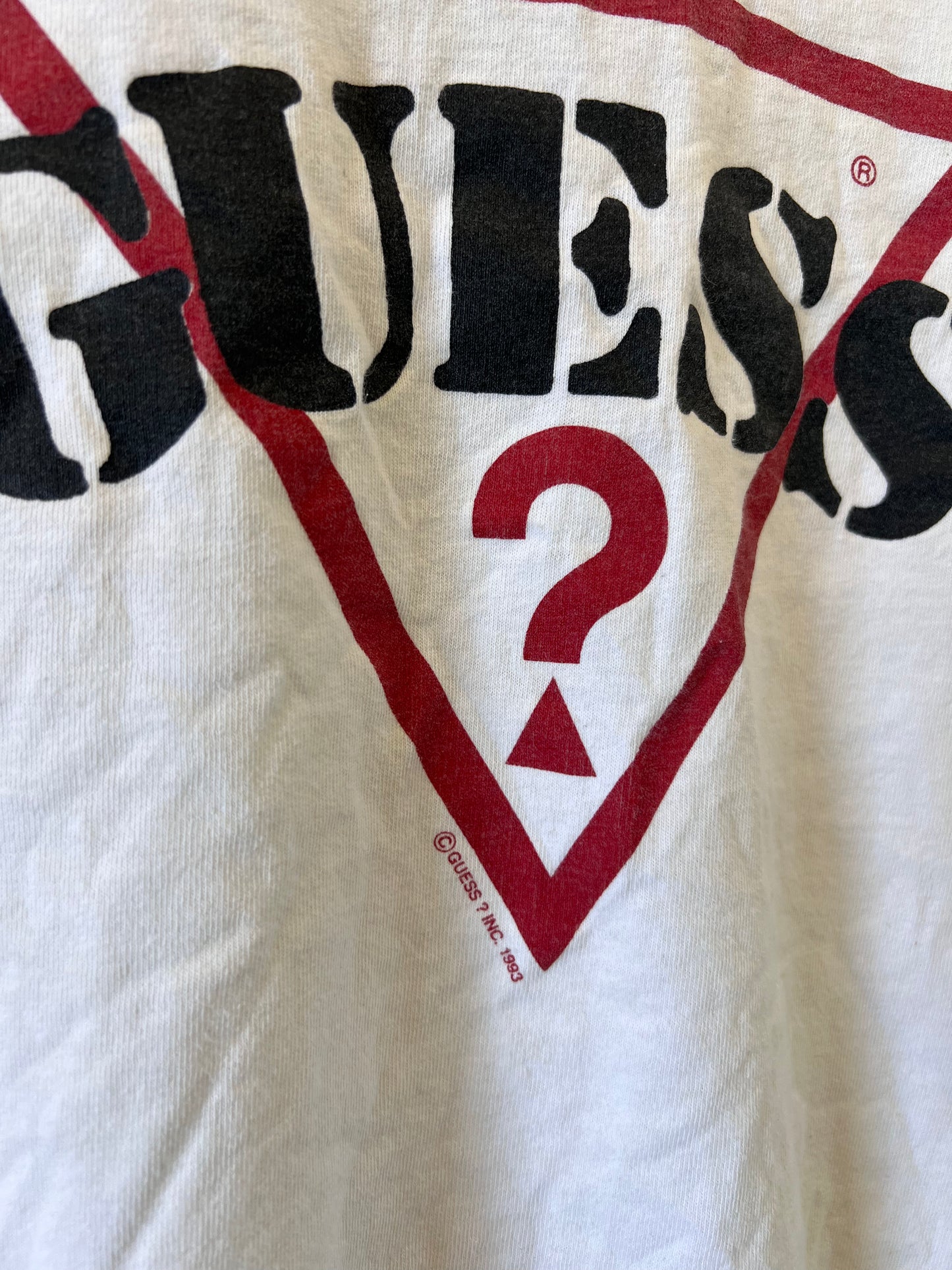 Vintage 1993 Guess Single Stitch Shirt