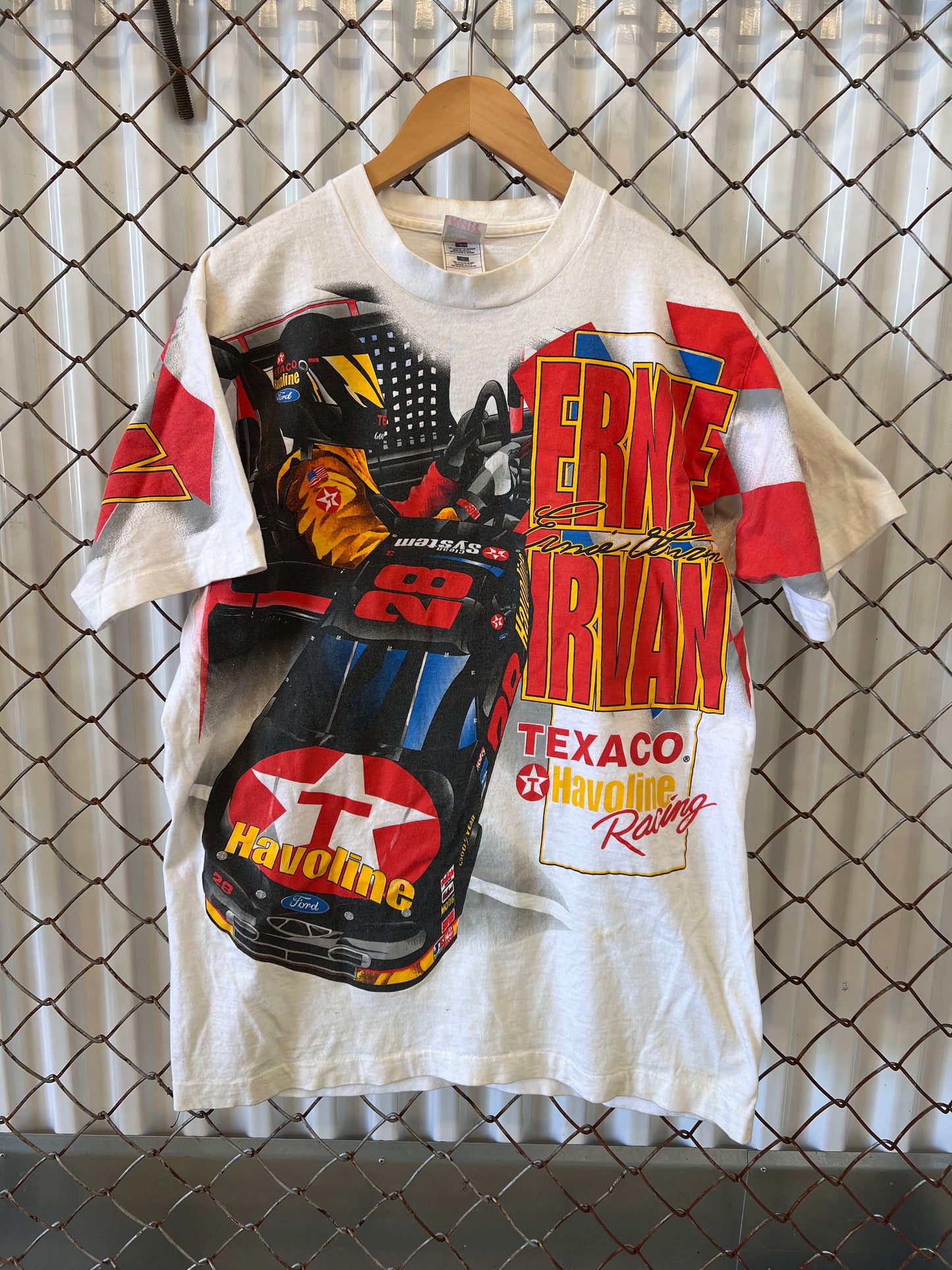 Vintage 90's Earnie Irvan NASCAR Shirt