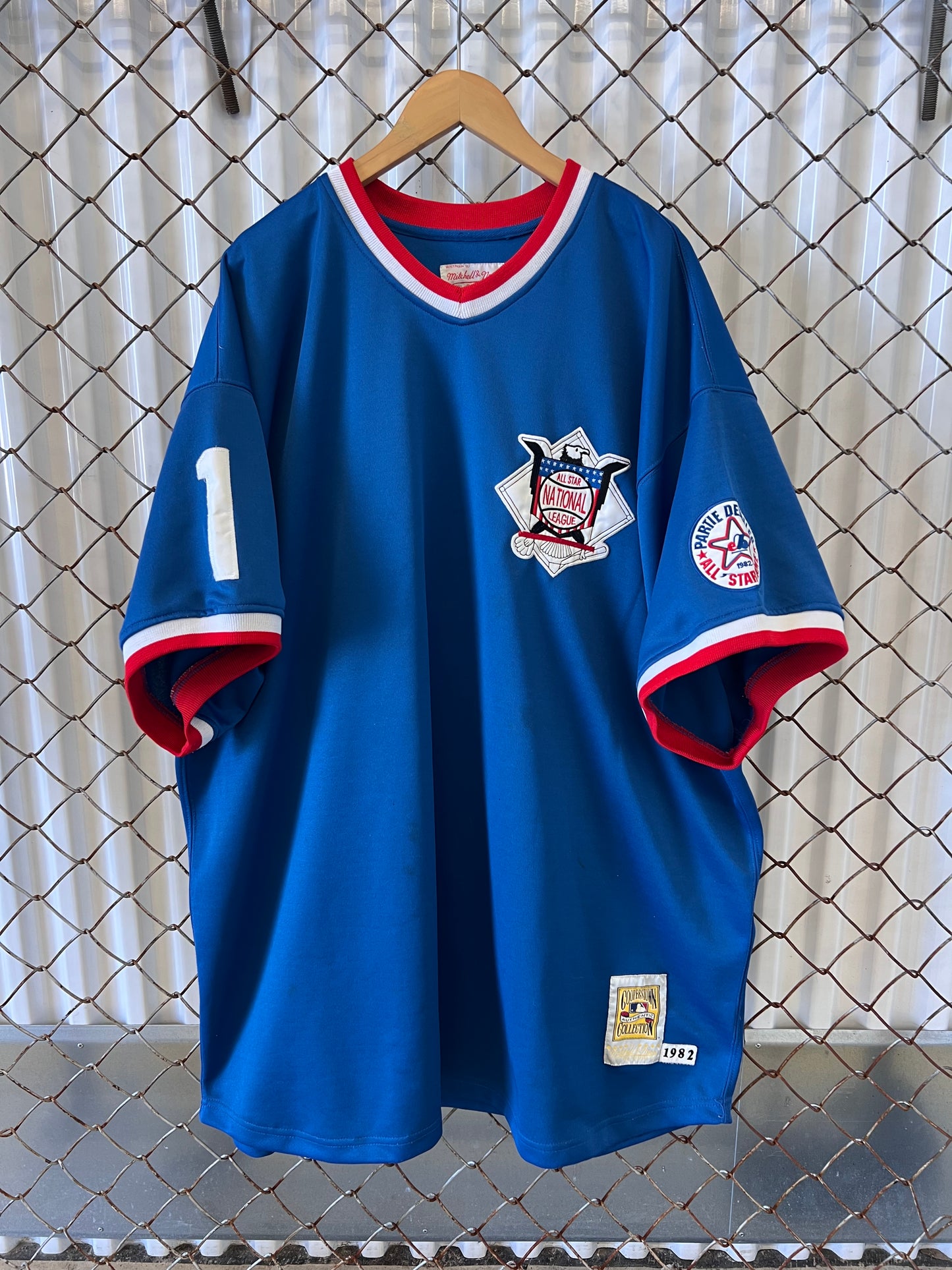 Vintage Mitchell & Ness NL All Star Ozzie Smith Jersey