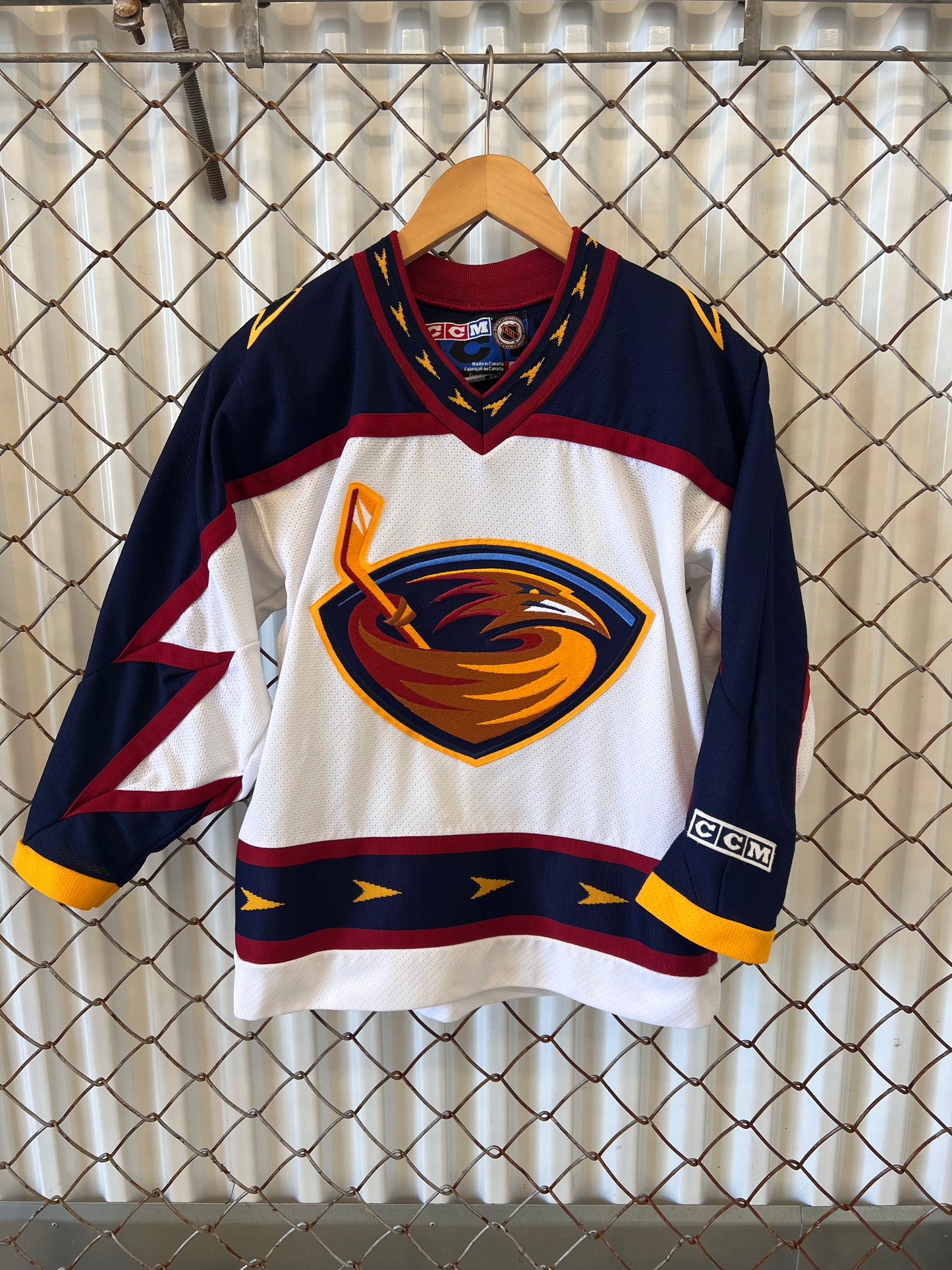 Vintage CCM Atlanta Thrashers Jersey
