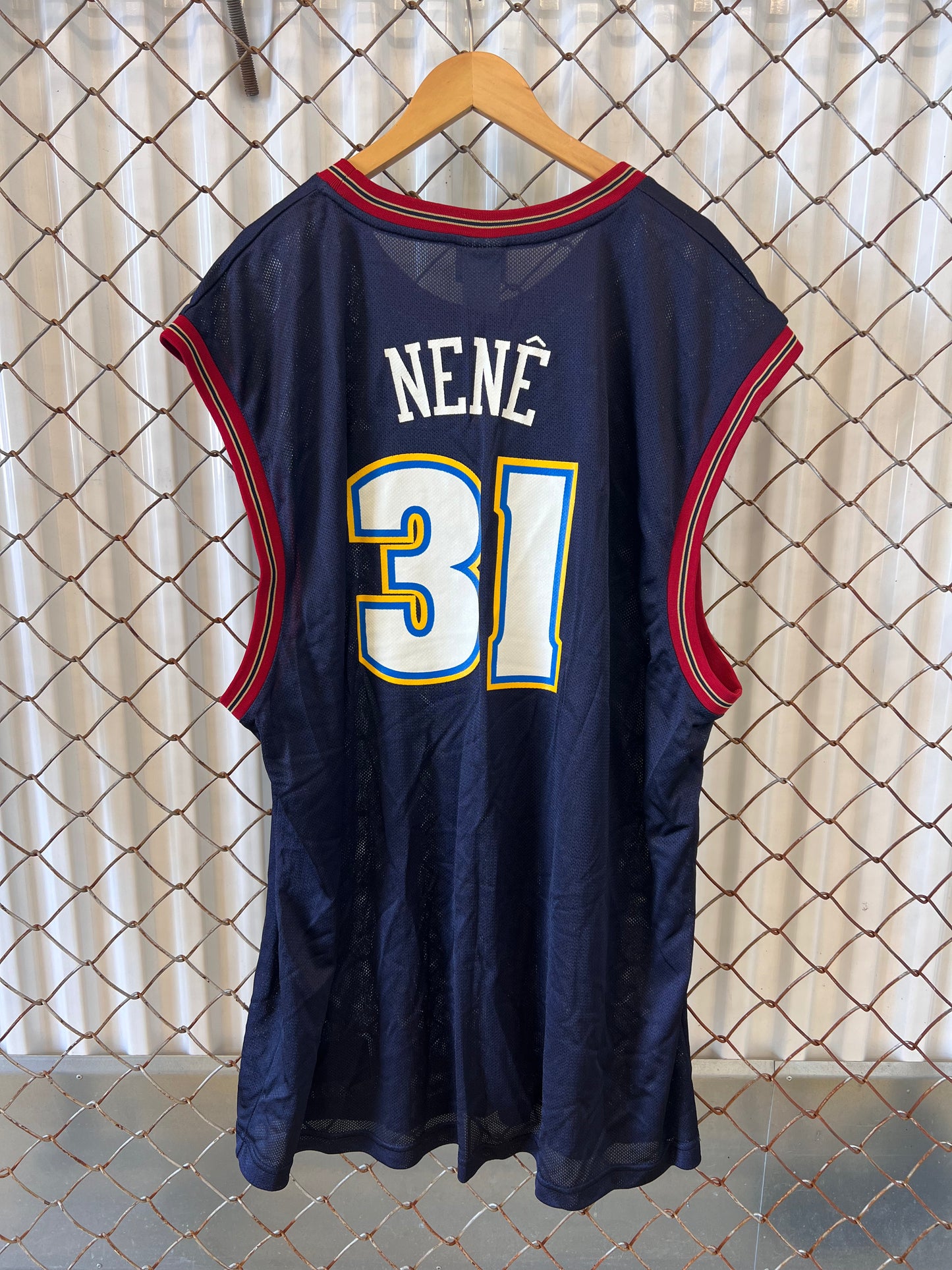 Vintage 2000's Denver Nuggets Nene Jersey