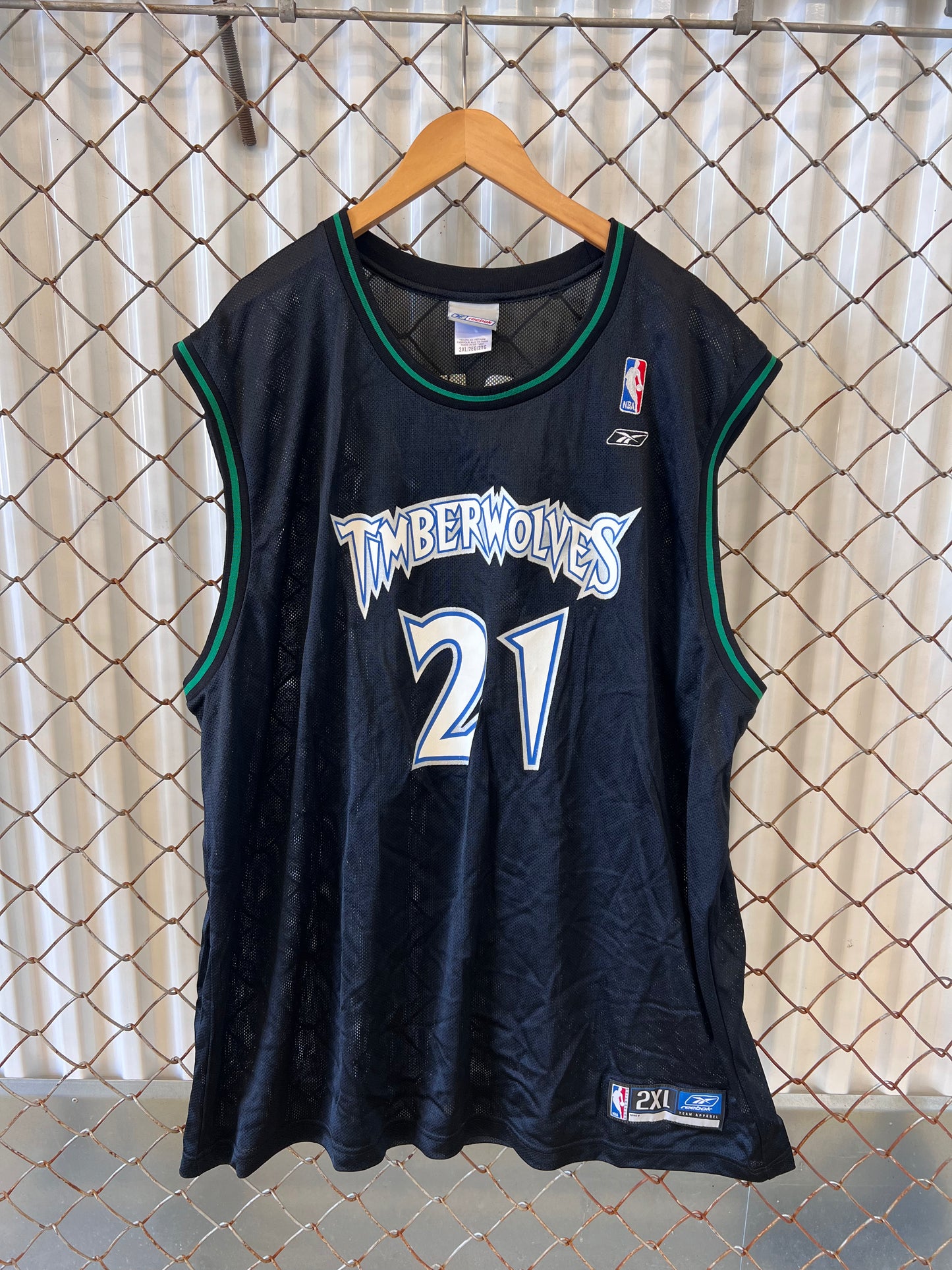 Vintage 2000's Minnesota Timberwolves Kevin Garnett Jersey