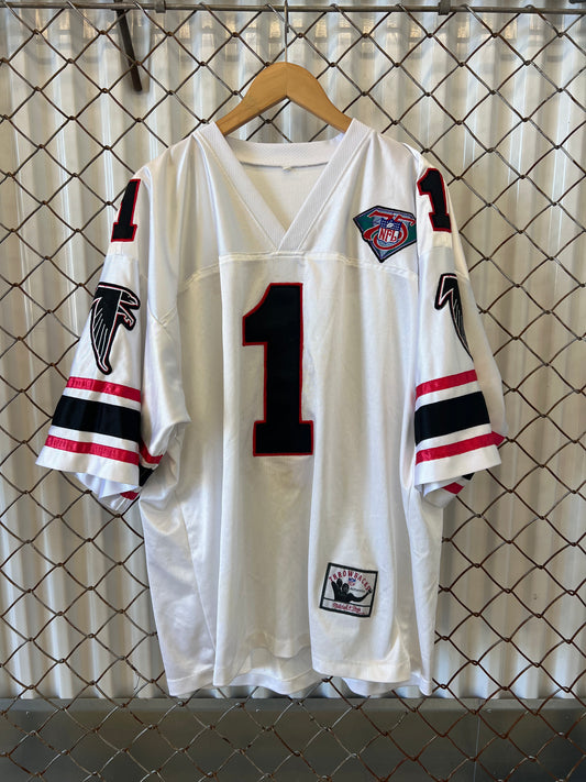 Vintage 90's Jeff George Atlanta Falcons Mitchell & Ness Jersey