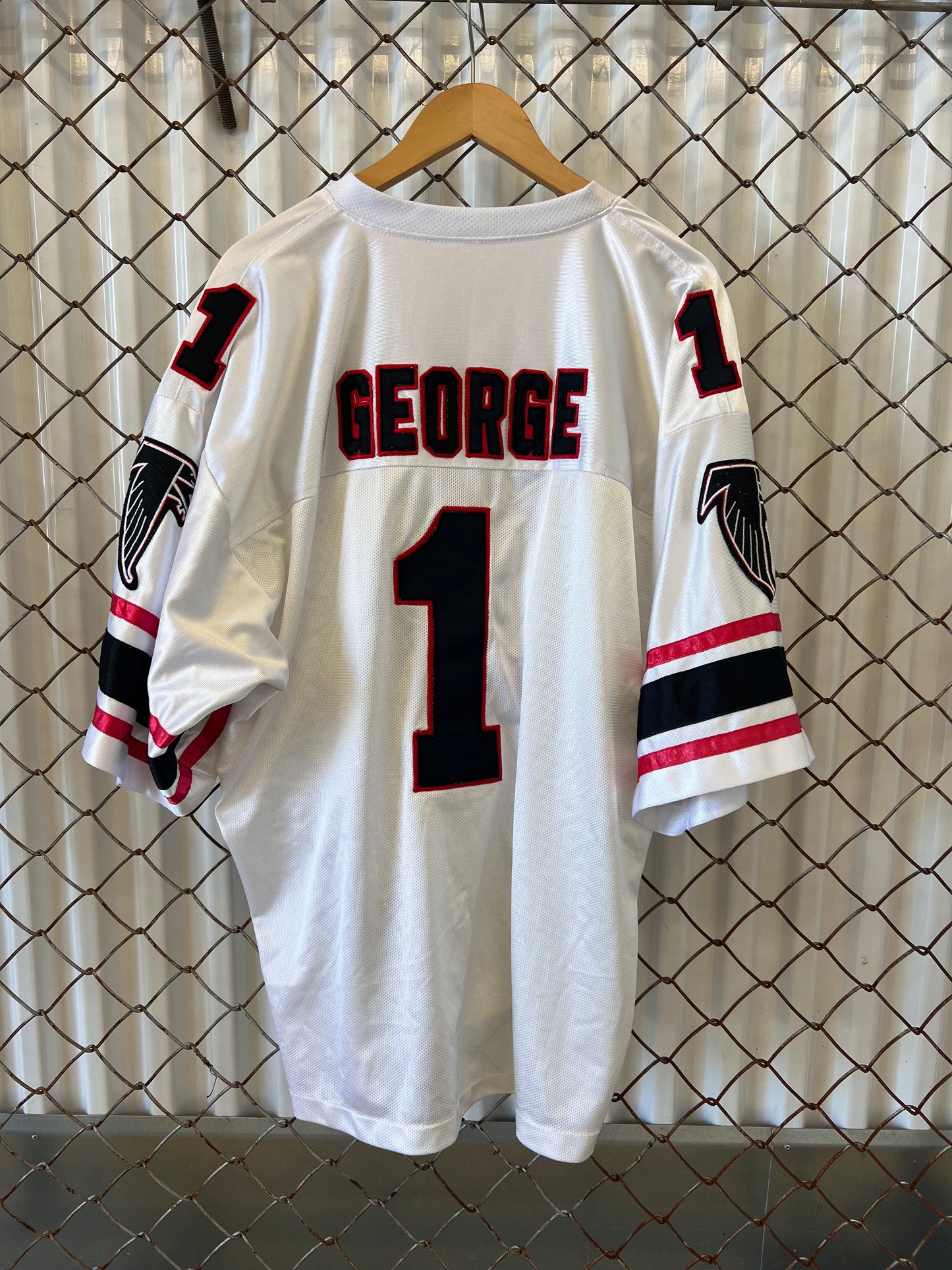 Vintage 90's Jeff George Atlanta Falcons Mitchell & Ness Jersey