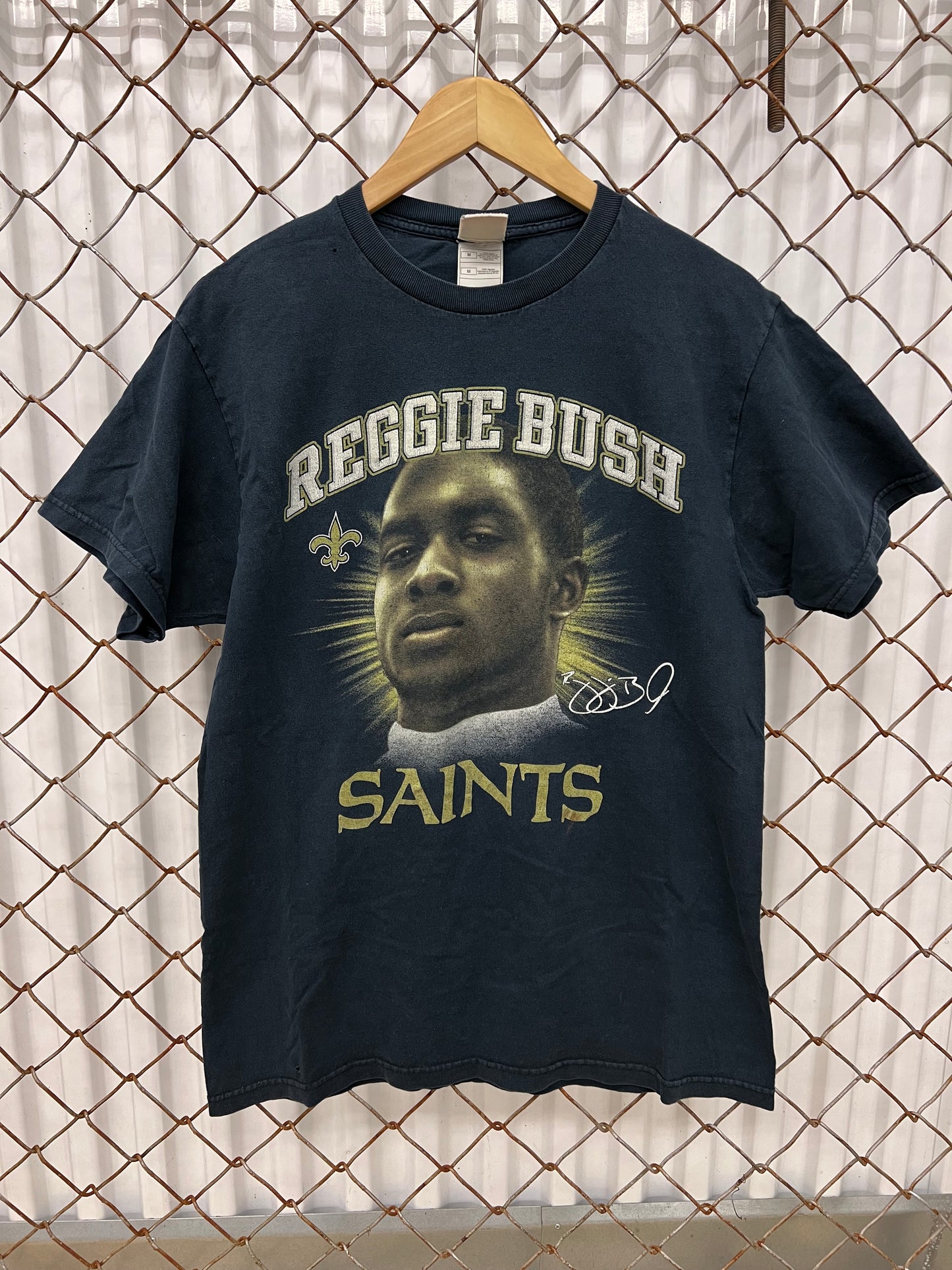 Vintage 2000's Reggie Bush New Orleans Saints NFL Shirt