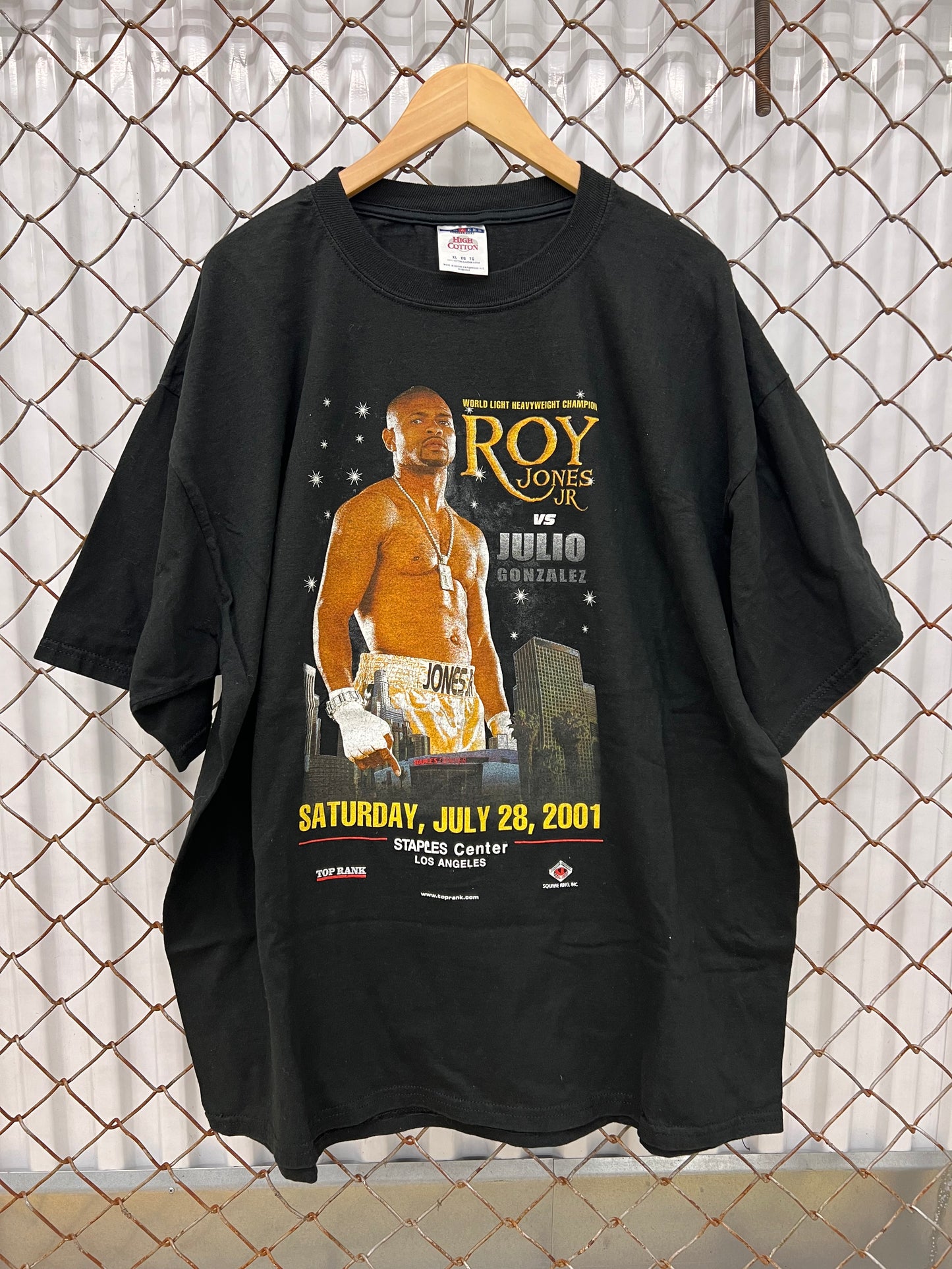 Vintage 2001 Roy Jones Jr PPV Shirt