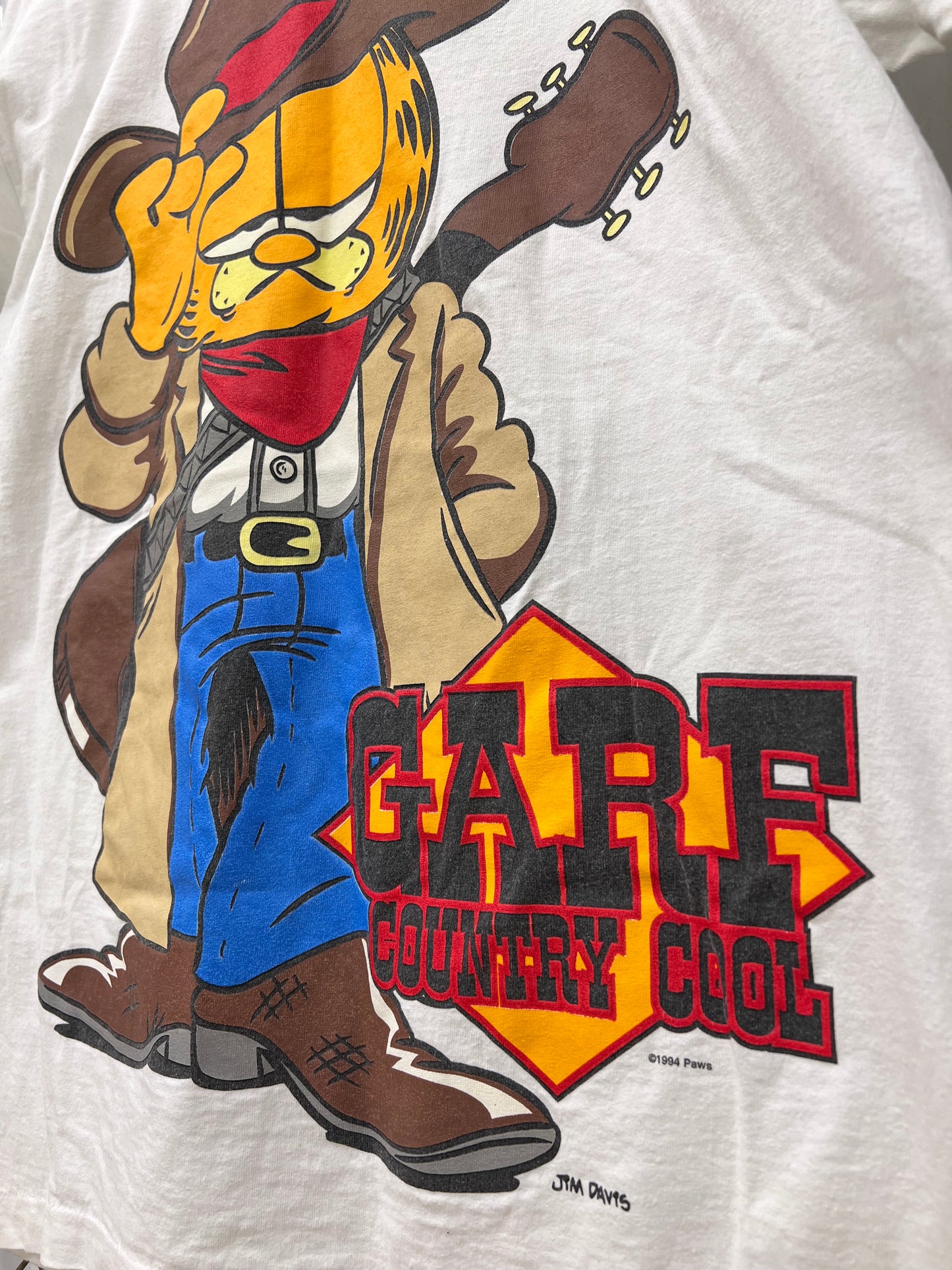 Vintage 1994 Jim Davis Garfield Shirt