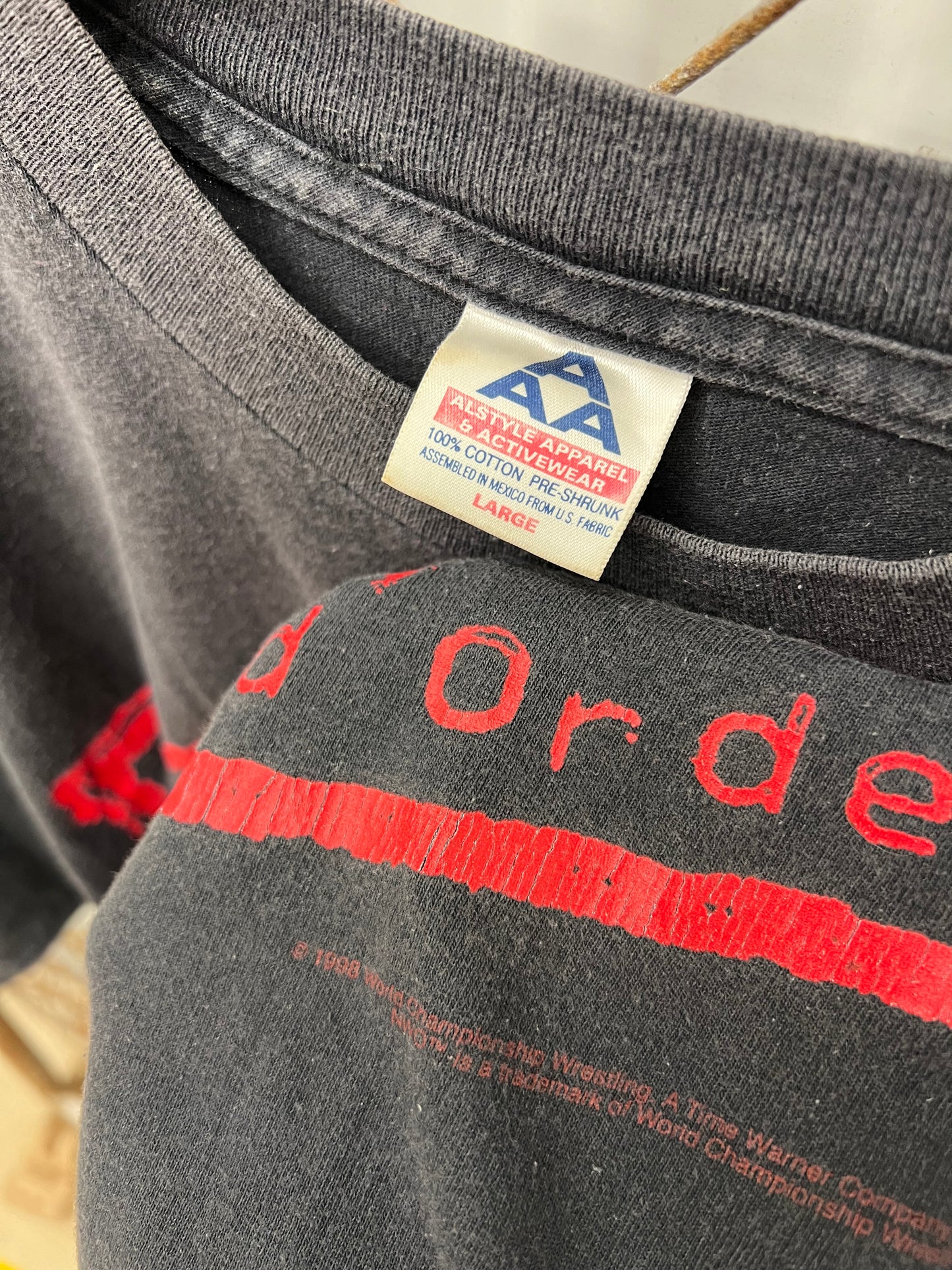 Vintage 1998 NWO WWF Shirt